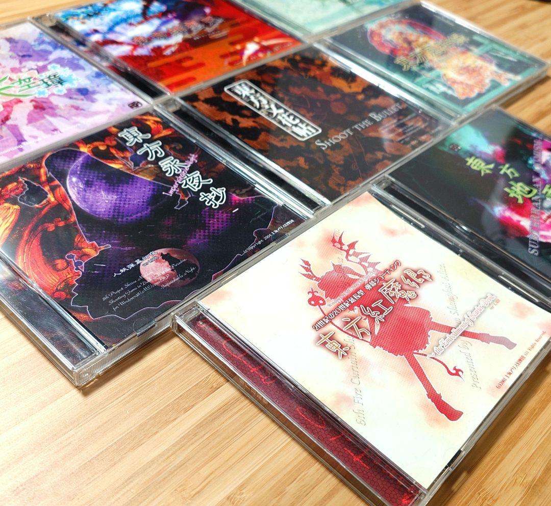 8本セット】東方Project 原作ゲームまとめ売り（紅魔郷、永夜抄等