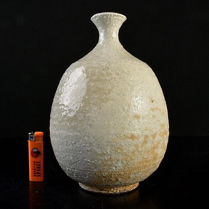 信楽焼 星野亨斉造 窯変壺 共布共箱 N 6743C - メルカリ