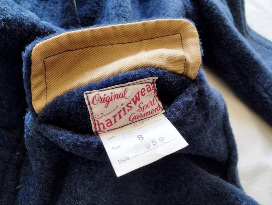 ヴィンテージ リバーシブル コートHarriswear Size8 30's