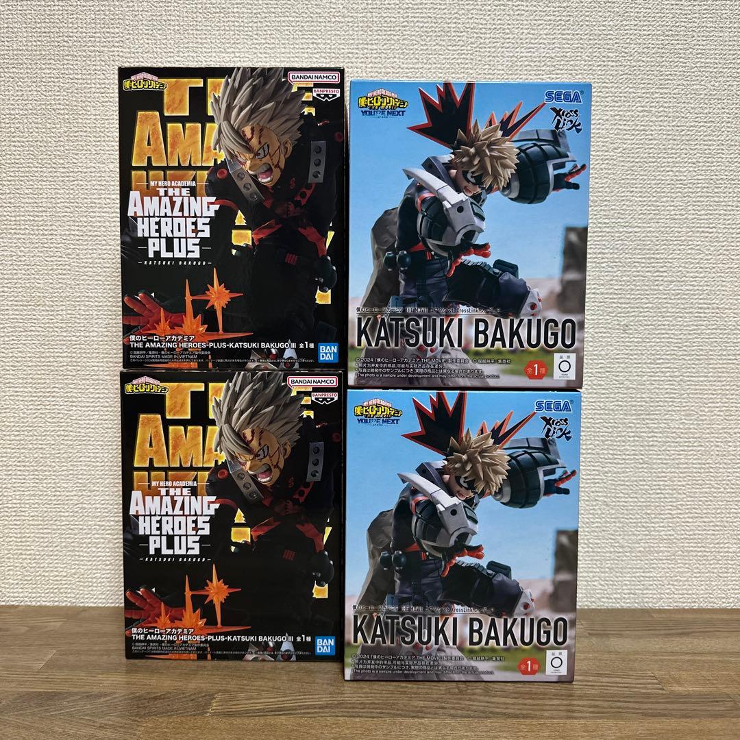 未開封】僕のヒーローアカデミア 爆豪勝己 フィギュアまとめ売り