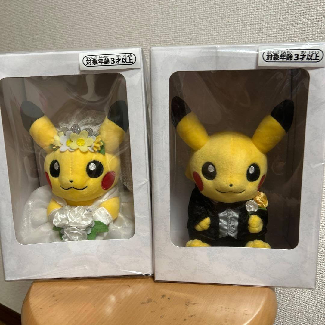 ピカチュウ ウェディング ぬいぐるみ セット - メルカリ