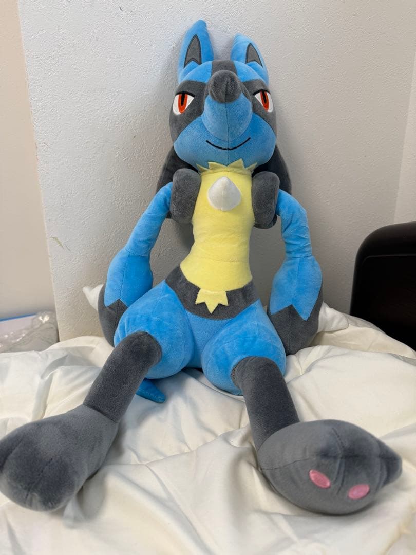 ポケモン ルカリオ 50cm 超大型ぬいぐるみ ゲームセンター限定 プライズ ポケモン ルカリオ 50cm 超大型ぬいぐるみ ゲームセンター限定