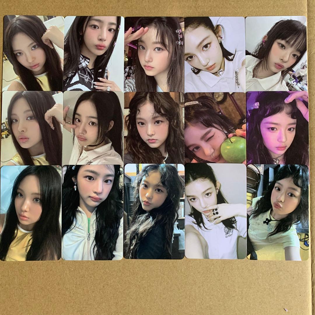 newjeans トレカ 15種 まとめ売り - メルカリ