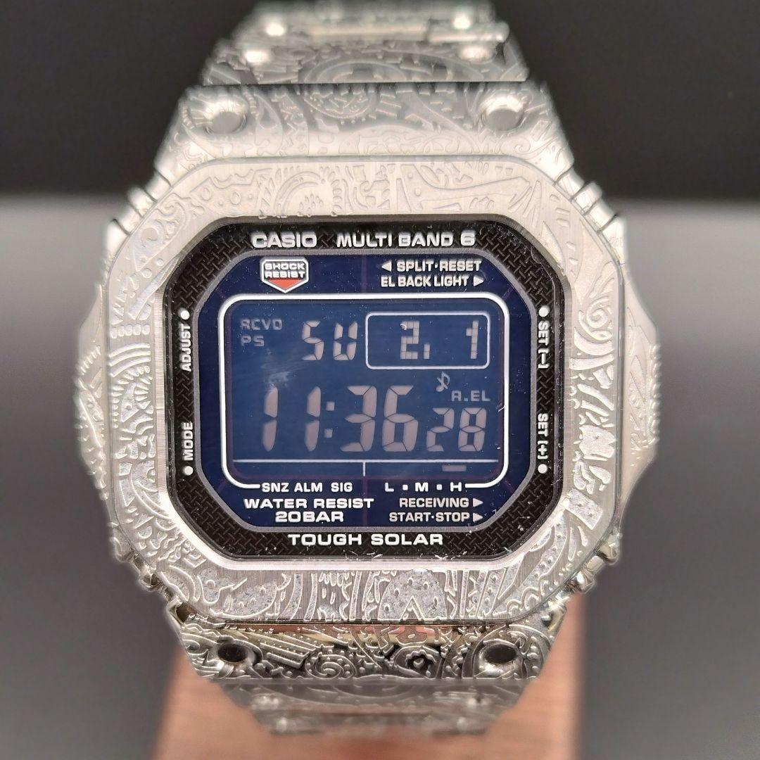 G-shock ジーショック 腕時計 GW-M5610BC ソーラー casio G-SHOCK Gショック 電波ソーラー コンポジットバンド ブラック