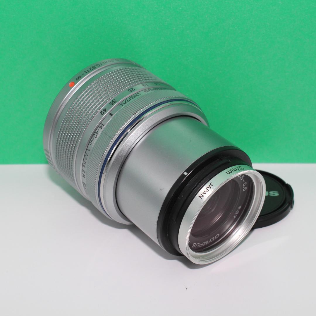 【美品・動作確認済】OLYMPUS 14-42mm F3.5-5.6 標準レンズ