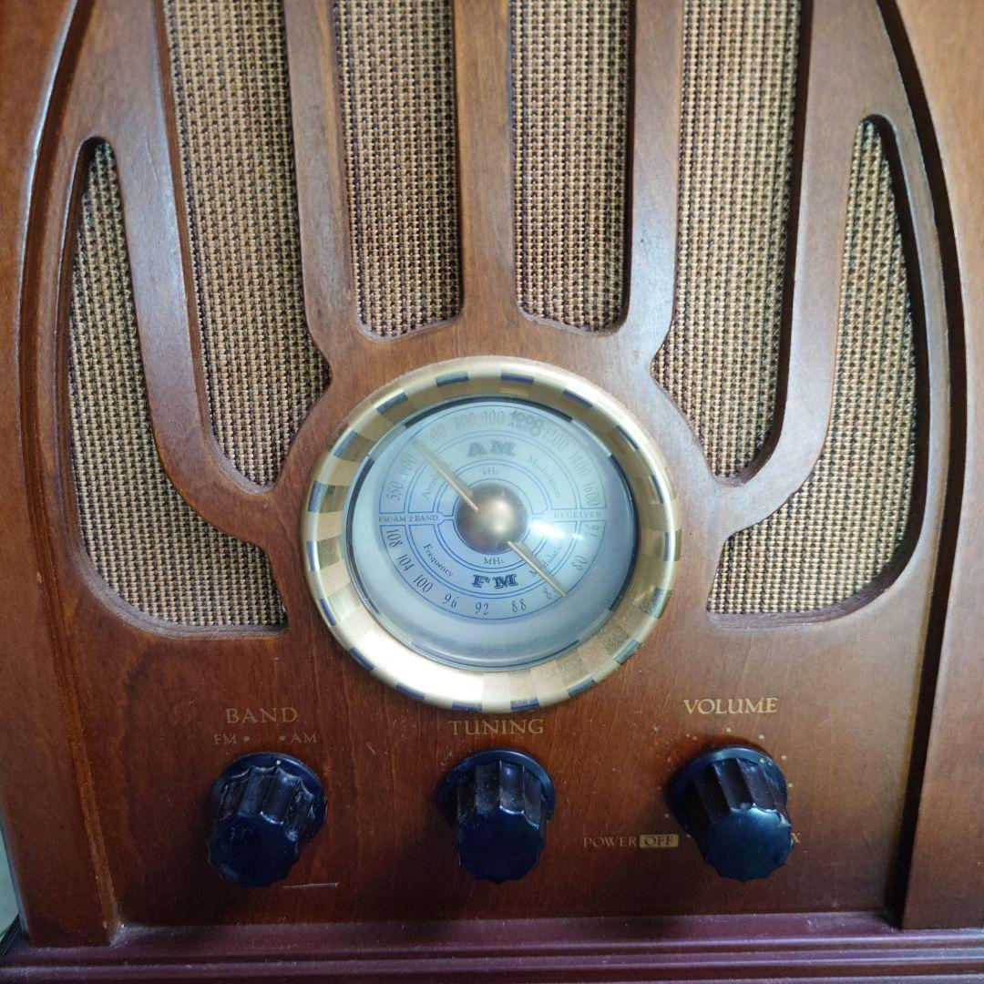 朝日放送 40周年記念品 松下電器製 AM FM レトロ調 ラジオ 中古品