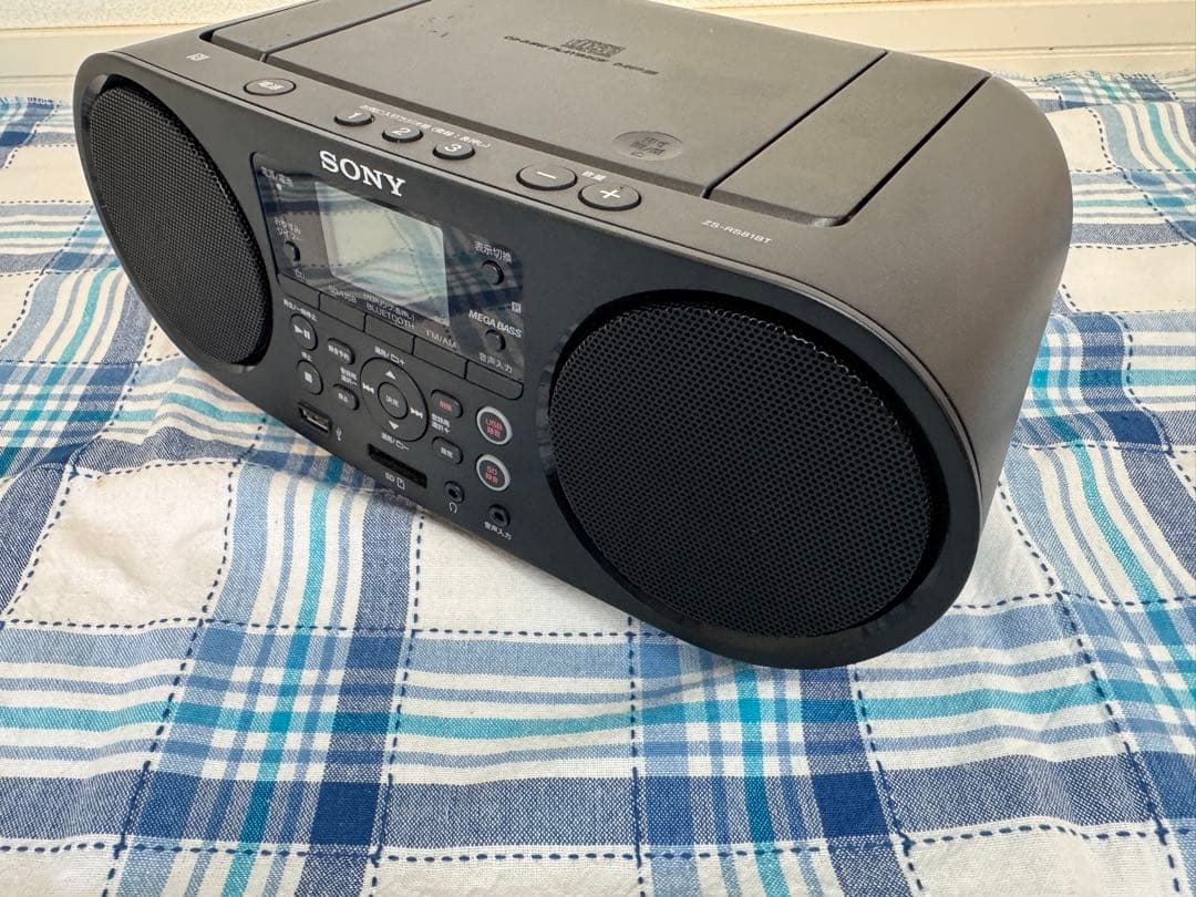 SONY ZS-RS81BT ラジカセ Bluetooth録音対応 - メルカリ