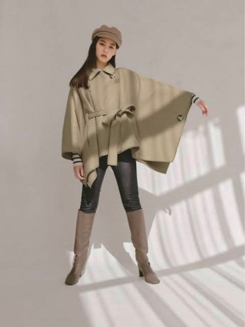 snidel ポンチョコート - メルカリ