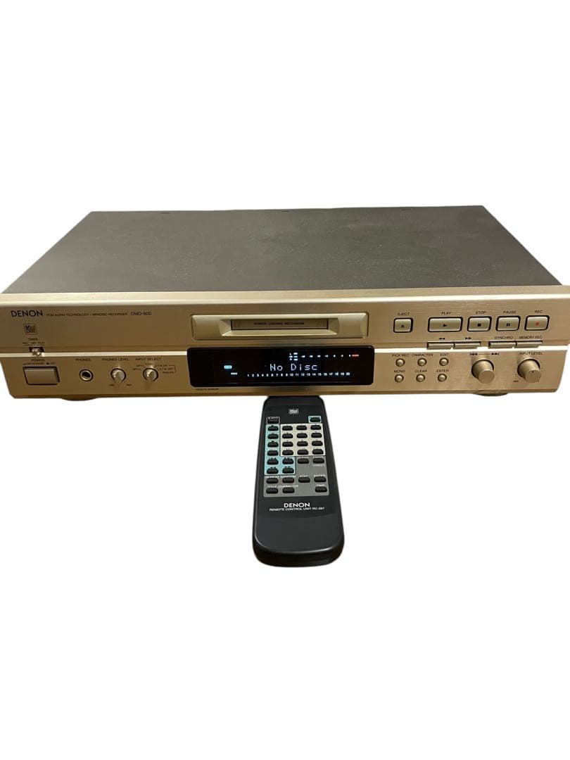 DENON DMD-800　MDプレーヤー レコーダー　 日本製 Amazon | DENON デノン DMD-800 MDレコーダー | Denon | ディスク