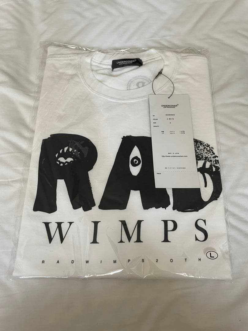 UNDERCOVER RADWIMPS Tシャツ　Lサイズ size3 RADWIMPS×UNDERCOVER Tシャツ2025 20th Anniversary ver. – RADWIMPS