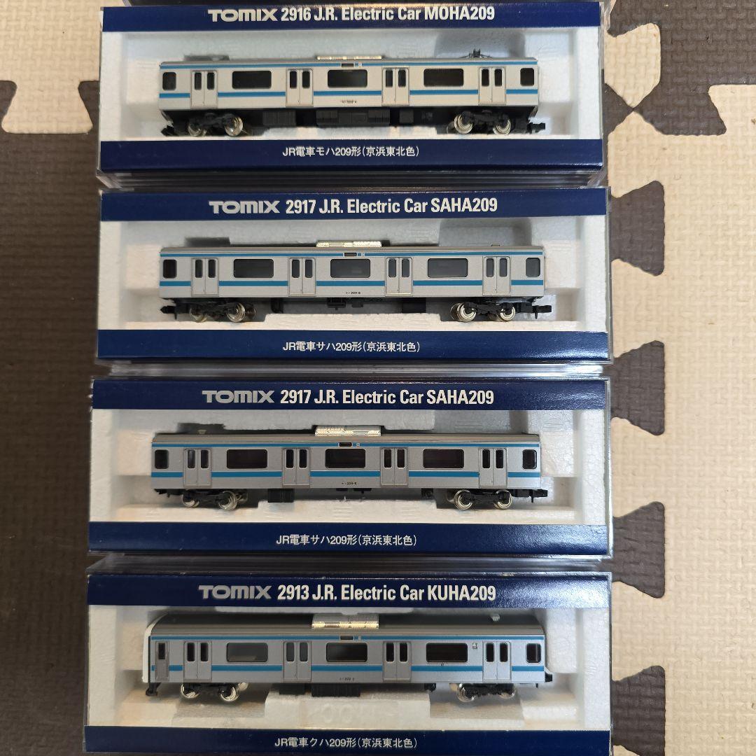 TOMIX Nゲージ JR 209形 京浜東北色 7両セット 動力車付き 根岸線