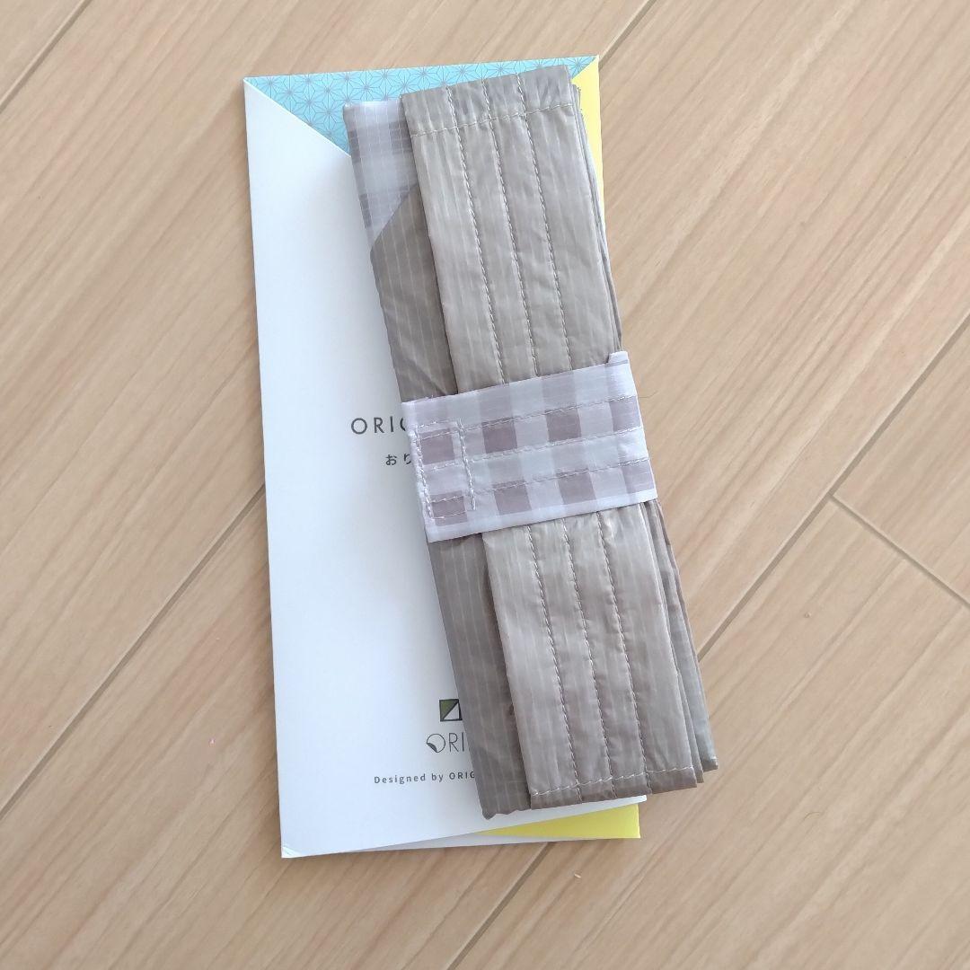 ORIGAMIBAG oriba オリバ エコバッグ Lサイズ チェック柄 - メルカリ