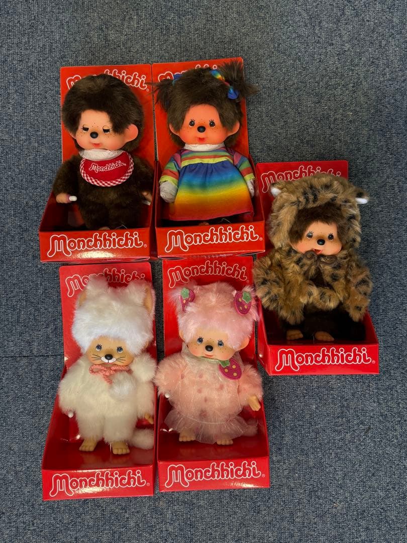 EU限定モンチッチ ぬいぐるみ 5点セット - メルカリ