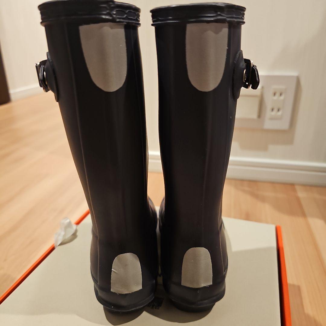 HUNTER ネイビー バックル付き長靴☆子供用☆UK10 - メルカリ