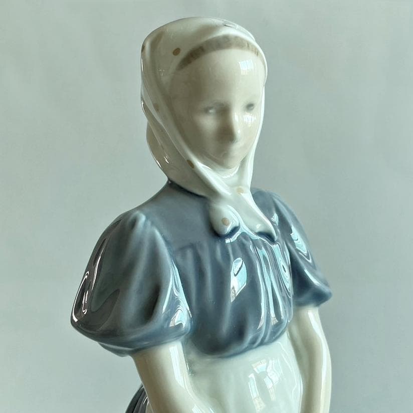 ロイヤルコペンハーゲン 少女 アヒル フィギュリン