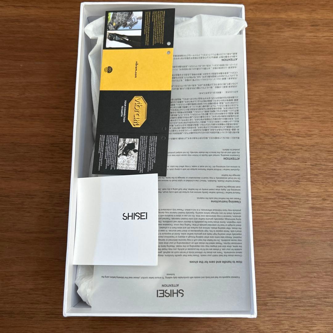 SHISEI/シーセイ 23.5cm スエード ボア フラットパンプス