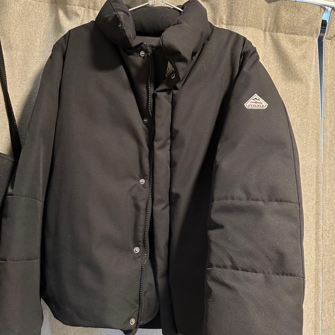 PYRENEX ブラック ダウンジャケット M ピレネックス PYRENEX PYRENEX ダウンジャケット SHIFT RIPSTOP シフト