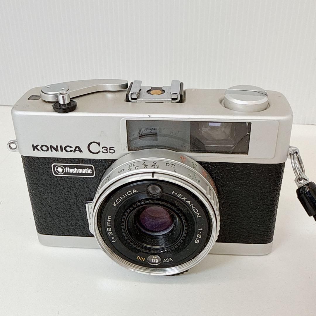 Konica C35 Flashmatic 動作未確認 ジャンク品 レトロカメラ - メルカリ