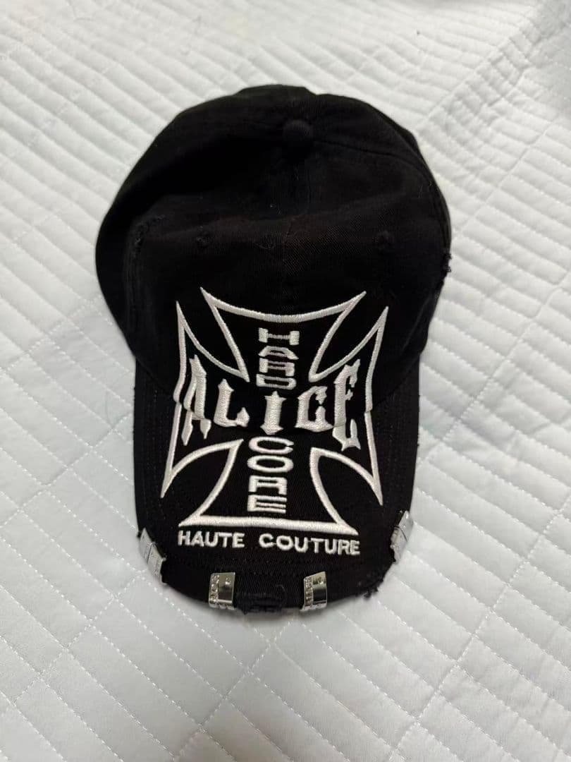 Alice Hollywood ハードロックスタイル ブラックキャップ - メルカリ