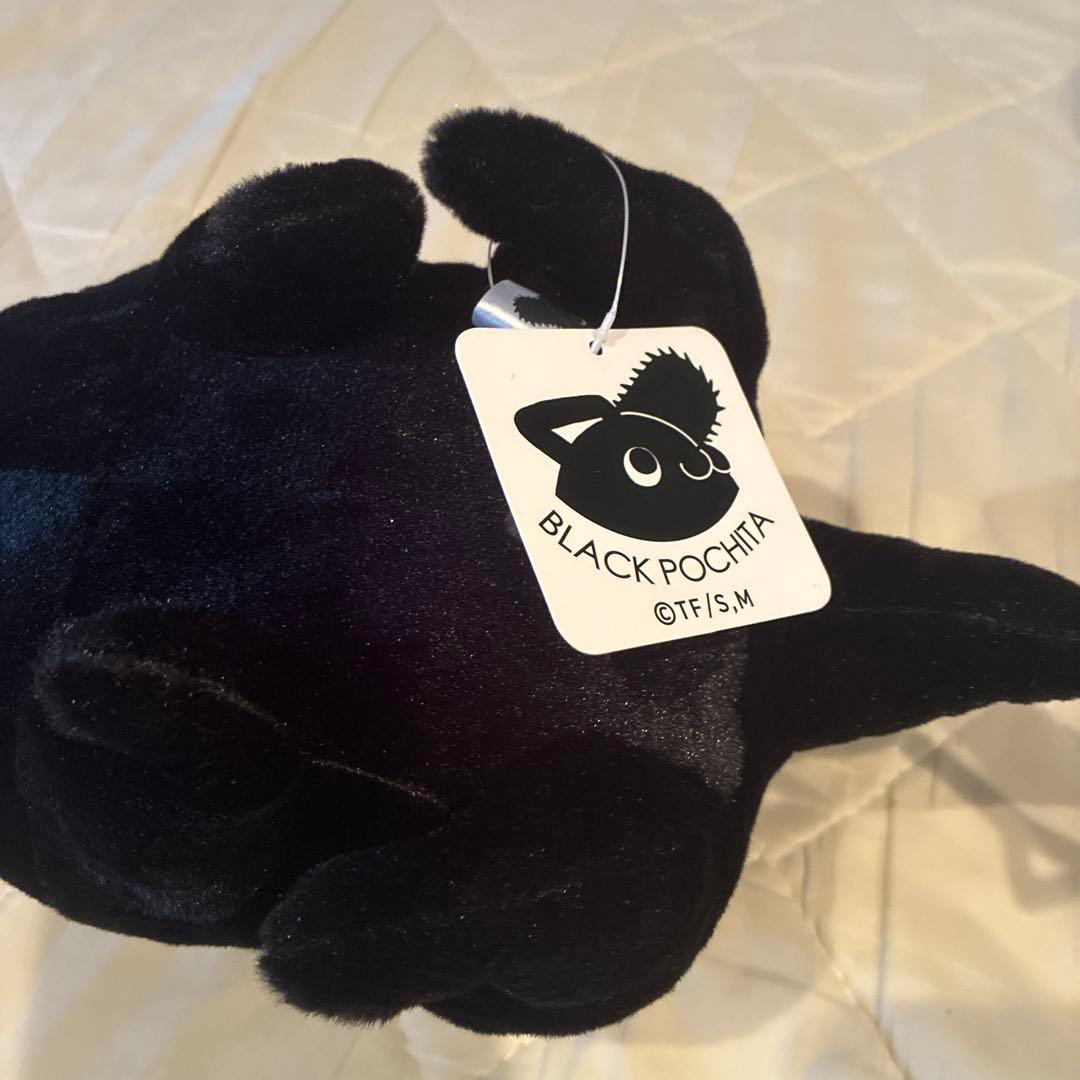 新品タグ付き】黒ポチタ ぬいぐるみ ポップアップストア限定