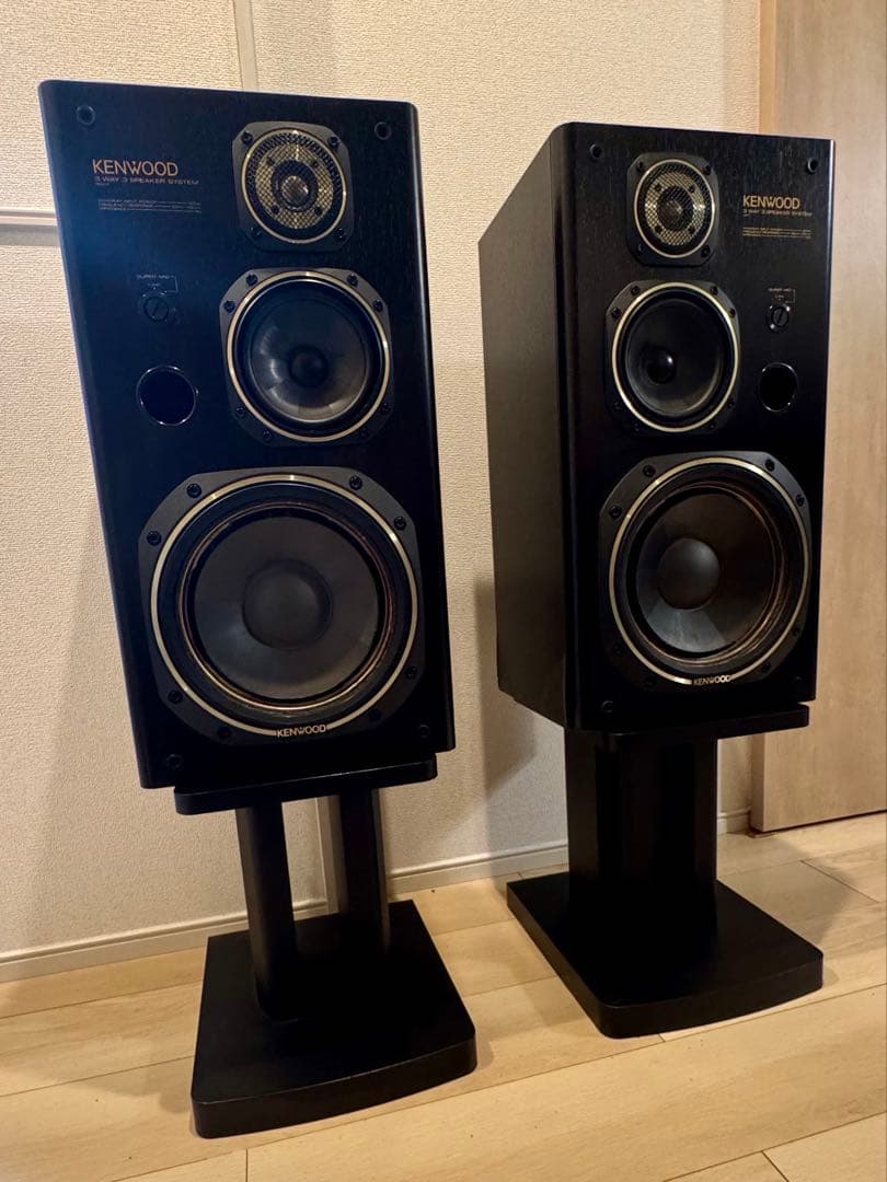 音出確認済】ケンウッド s-v77e 3wayスピーカー 2本 kenwood - メルカリ