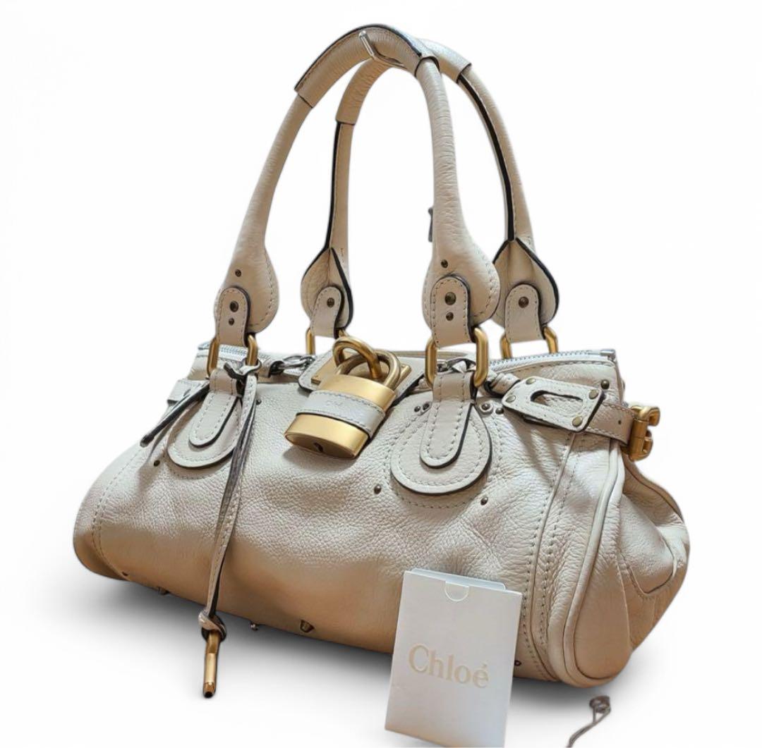 Chloe paddingtonクロエパディントンバッグベージュ y2k