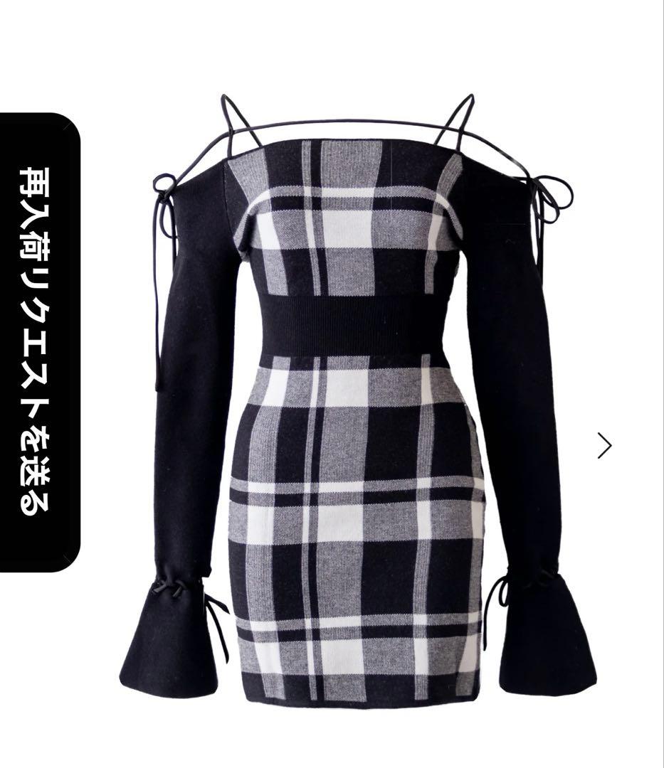 Randy String core mini dress ワンピース - メルカリ