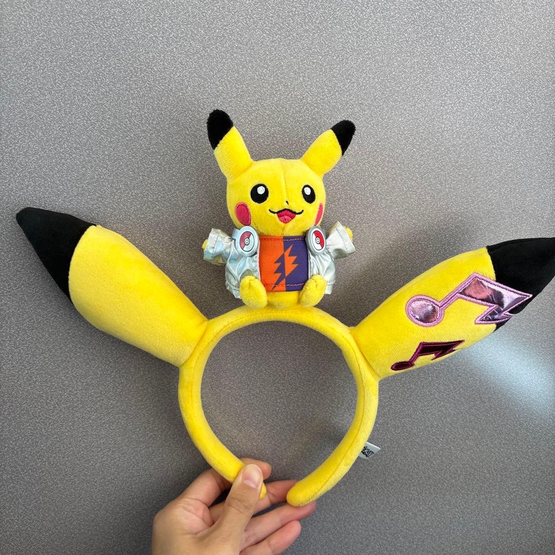 USJ ポケモン DJピカチュウ ぬいぐるみカチューシャ ハロウィン ユニバ