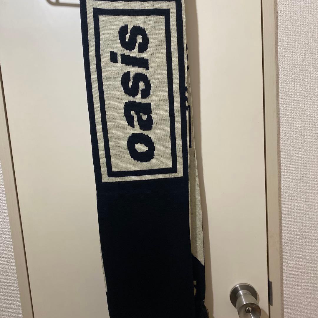 試着のみ＊10/25発送】OASIS 東京限定 フットボールスカーフ - メルカリ