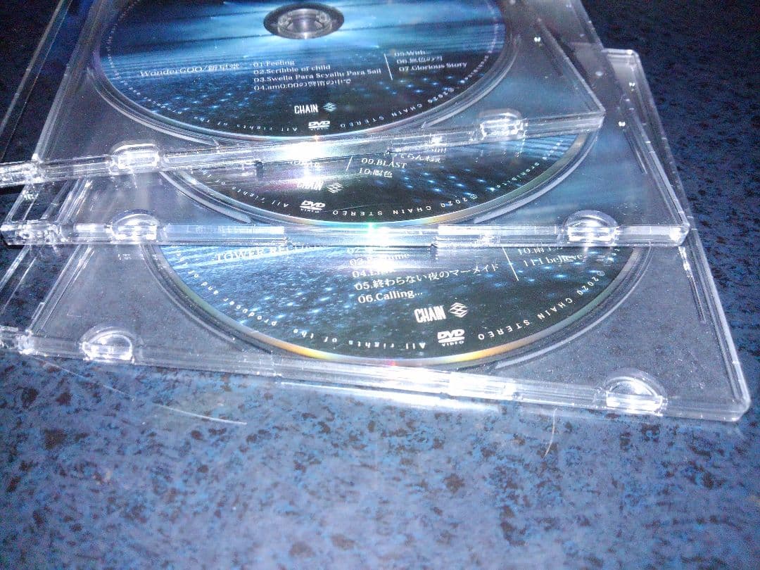 早期特典LIVE DVD・3枚　Thousands of RAYS　wyse