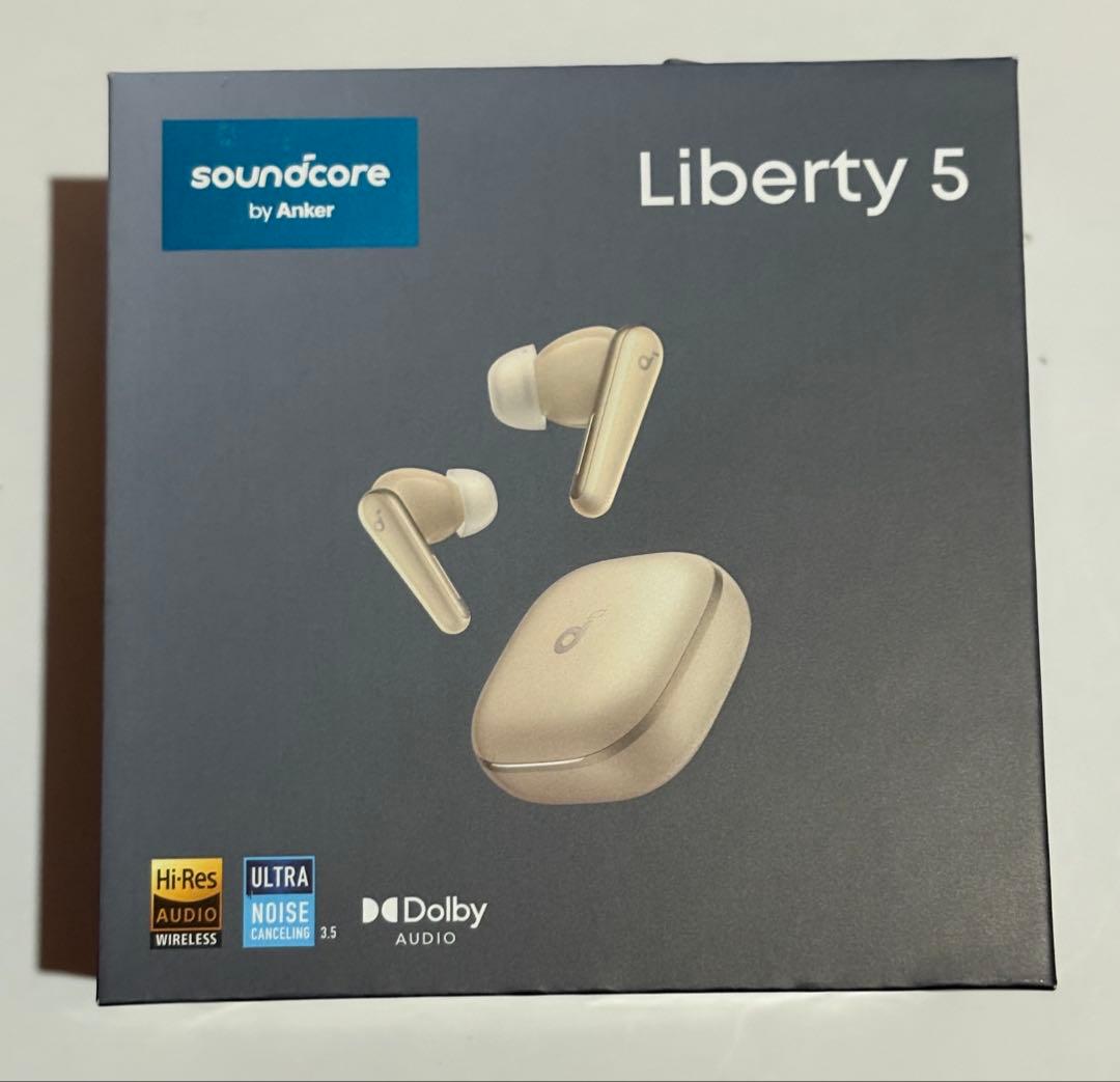 Anker Soundcore Liberty 5 シャンパンゴールド 新品同様 - メルカリ