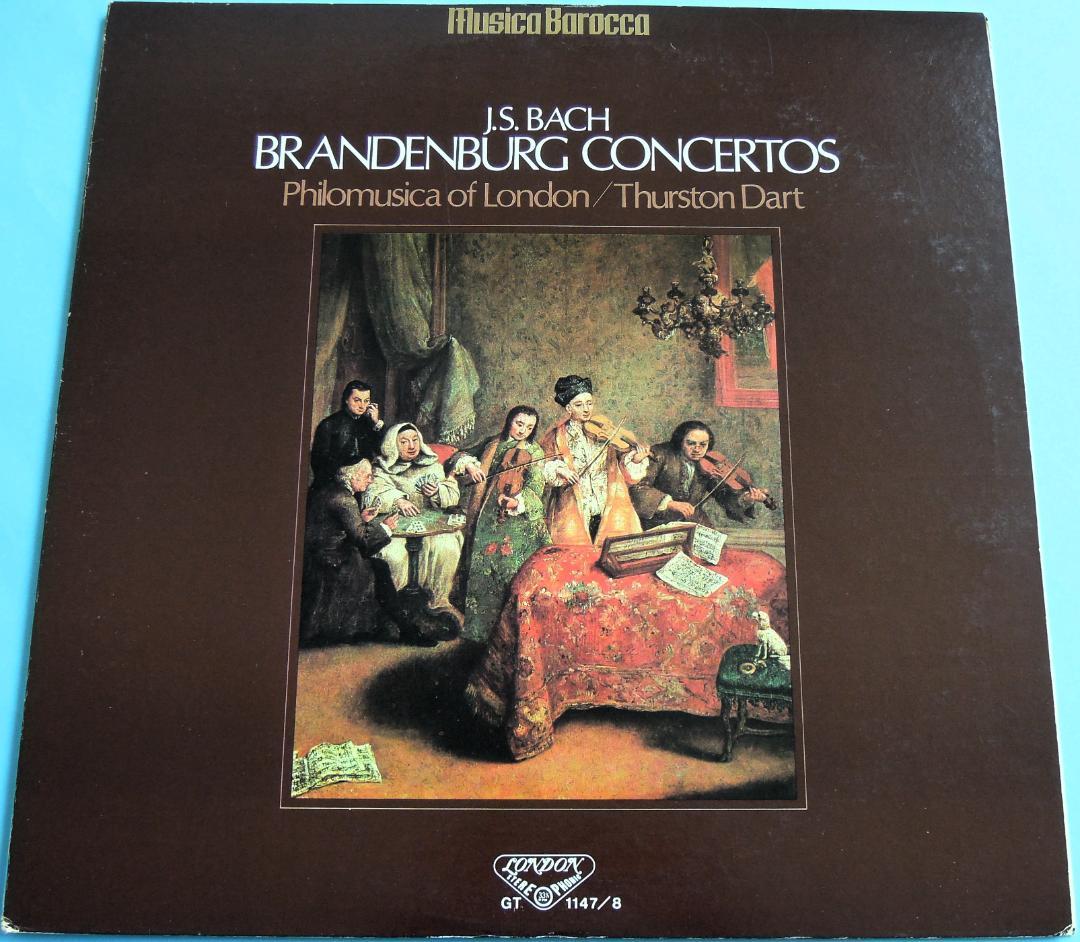 バッハ：ブランデンブルク協奏曲・全曲（LPレコード x 2枚） - メルカリ