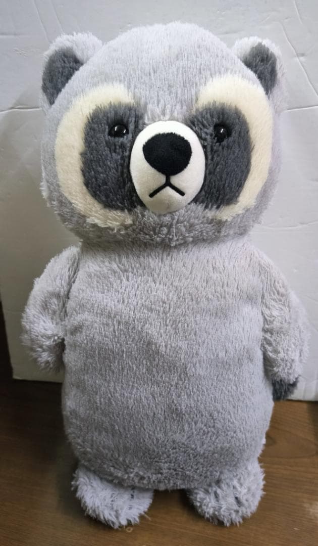 廃盤品 ニトリ Nウォーム あったかぬいぐるみ アライグマ[50cm] 吸湿