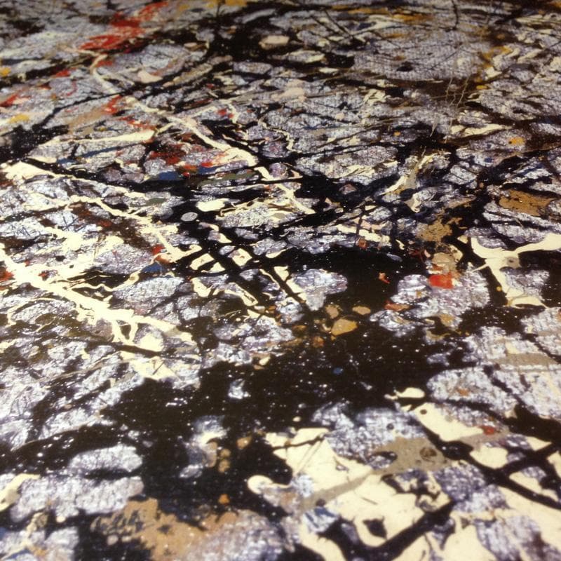 額装済/Number 18 1950（ジャクソン ポロック）アートポスター - メルカリ