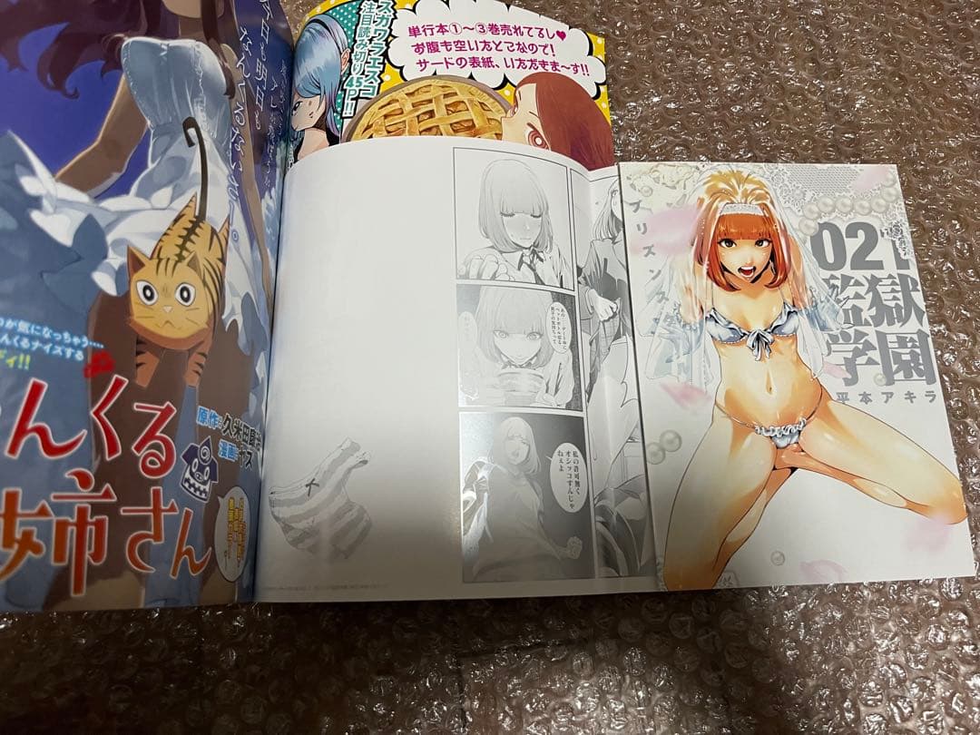 ヤングマガジン サード 2016年 vol.7 監獄学園 着せ替えカバー ②