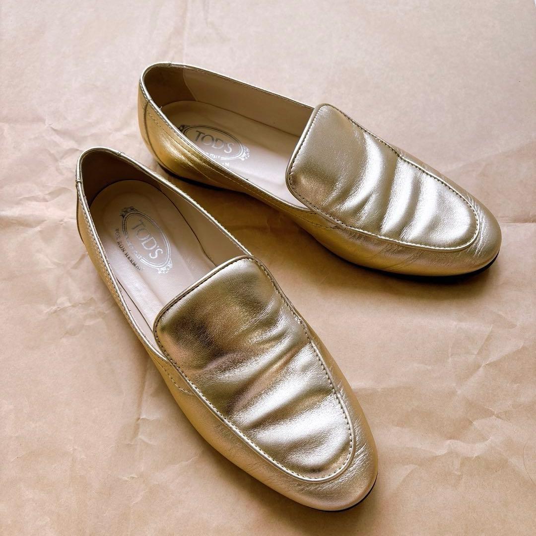 辺見えみりさん着用】TOD'Sロンハーマン24cmコラボローファー37