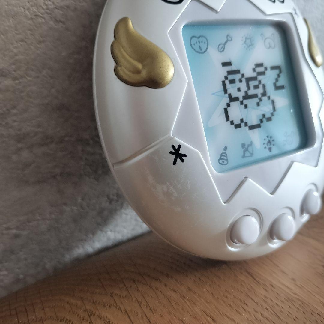 たまごっち 一番くじ C賞 コンパクト ミラー てんしっち ホワイト 白