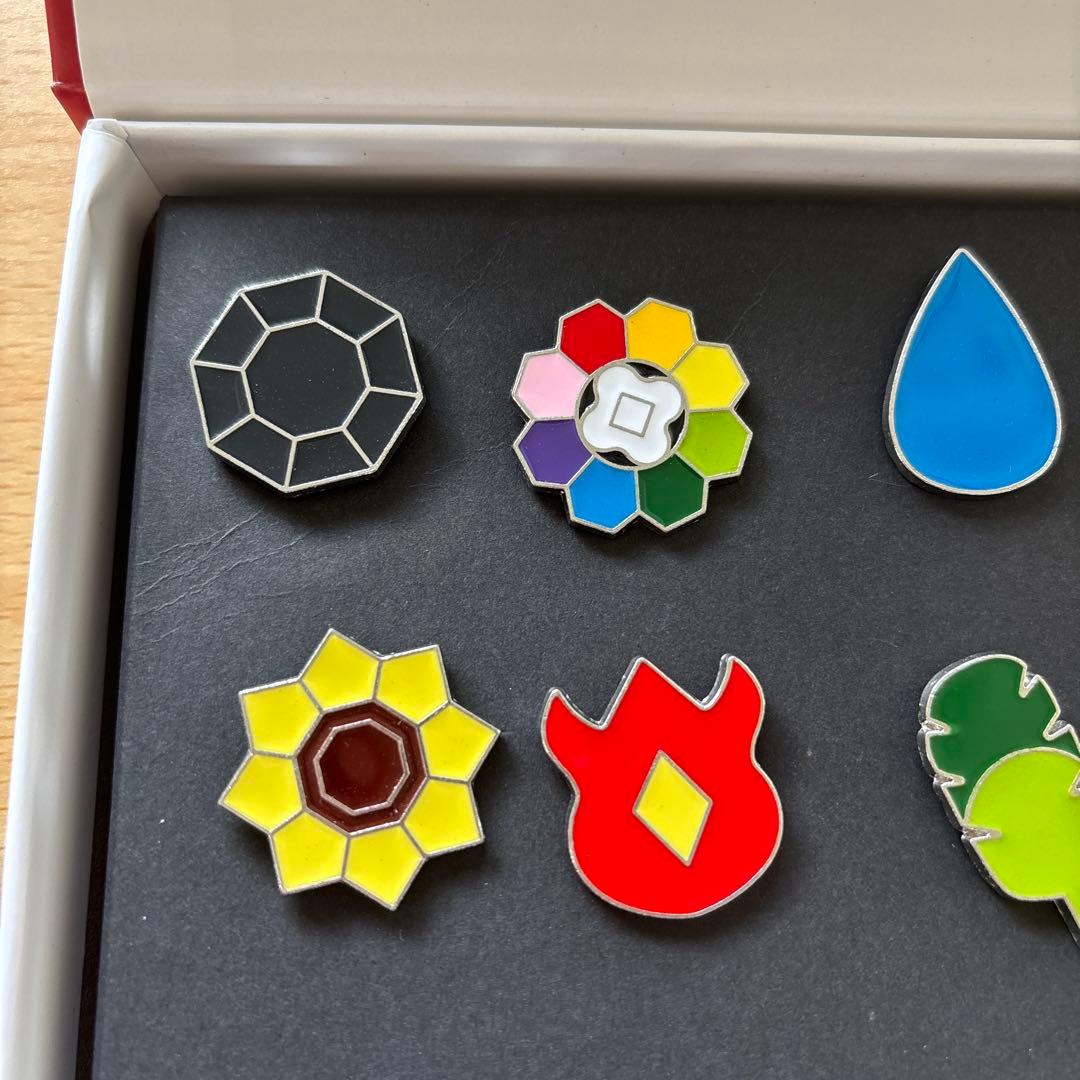 ポケモン☆ジムバッジ☆カントー地方☆8点セット - メルカリ