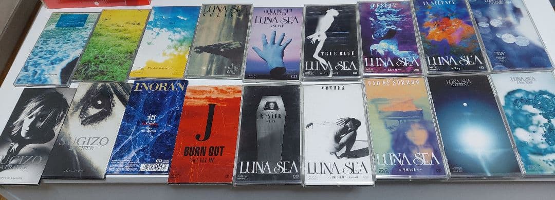 LUNA SEA 関連 CD(アルバム8種、シングル21種) セット