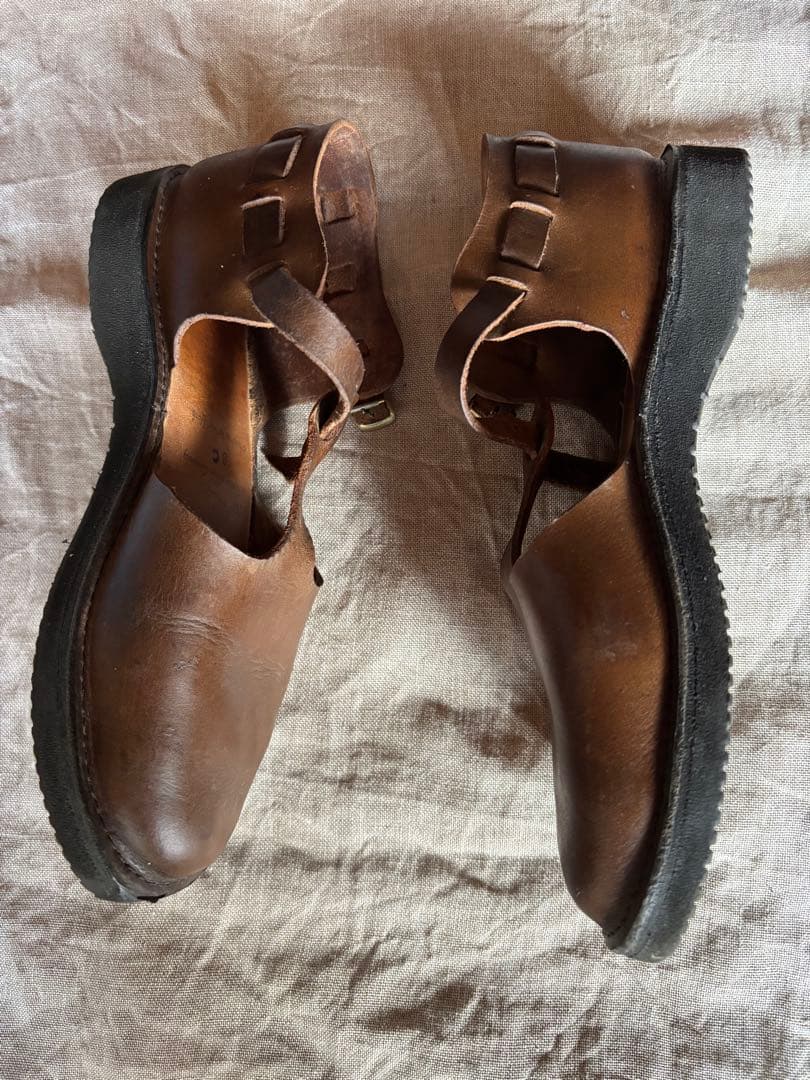 オーロラシューズ ウエストインディアン 8C 25㎝ カーキ - メルカリ