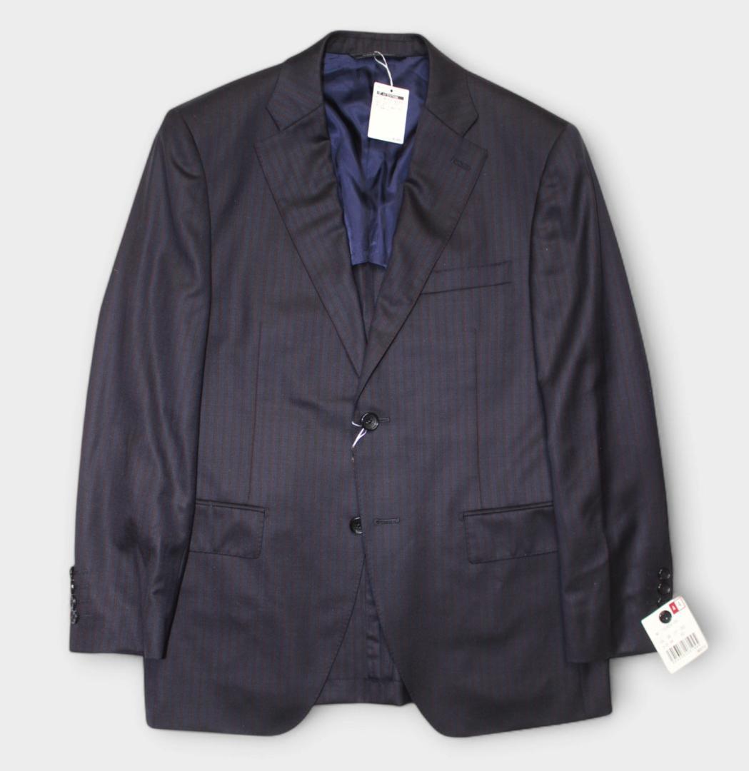 DURBAN ダーバン テーラード ジャケット ビジネス 高級 A4 ネイビーの