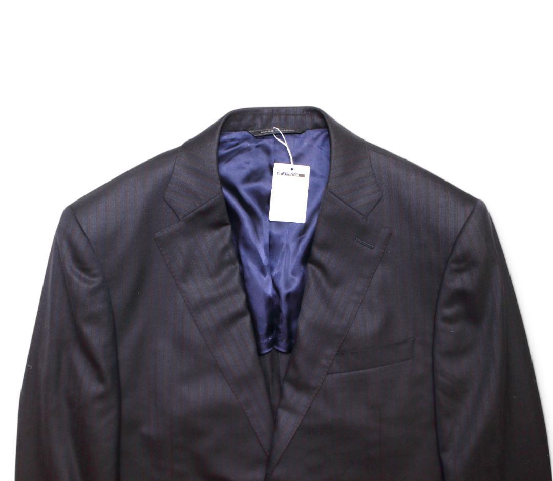 DURBAN ダーバン テーラード ジャケット ビジネス 高級 A4 ネイビーの