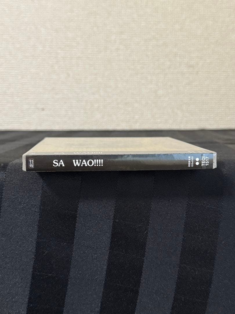 未開封 未使用 エスエー　SA WAO!!!! cd dvd 初回限定盤　希少
