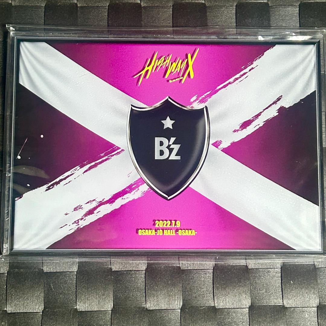 B'z Highway X 楽屋プレートレプリカ アクリルスタンド【非売品