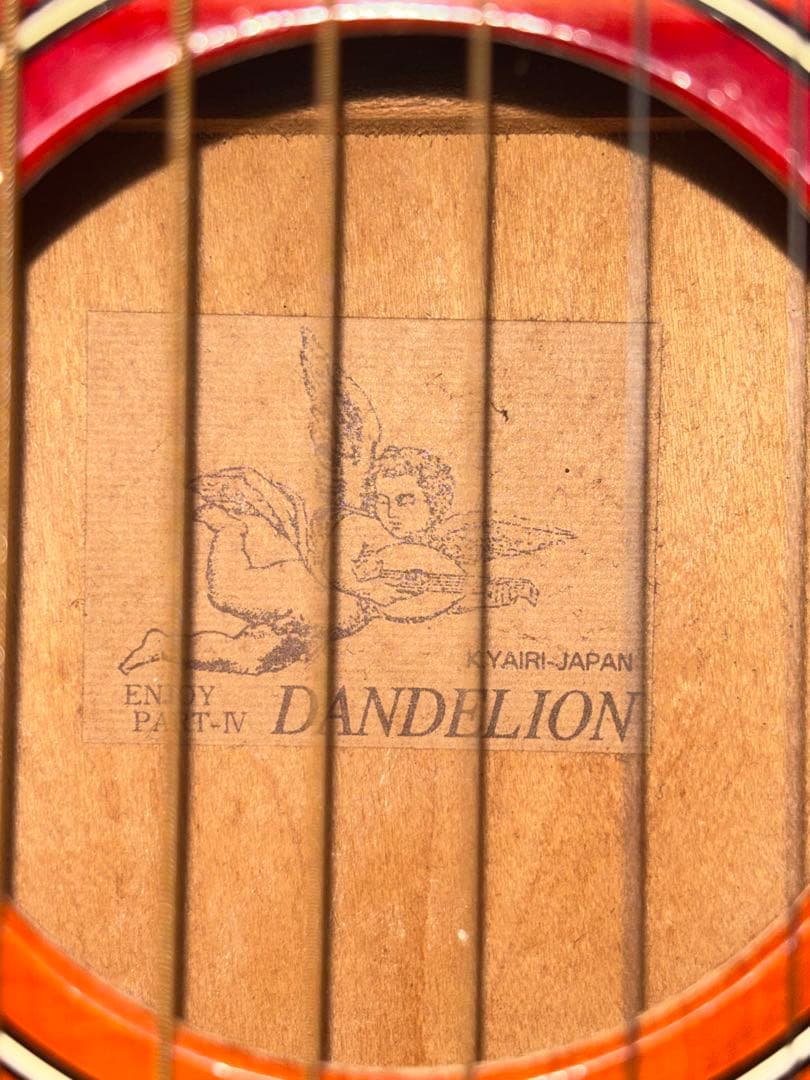 K.Yairi ENJOY PART4 “DANDELION” ミニギター