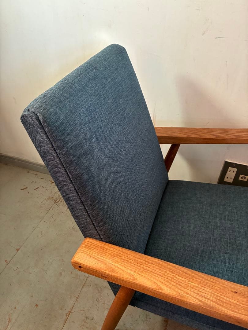 ハンス・J・ウェグナー チェア GE260 リプロダクト ネイビー - メルカリ