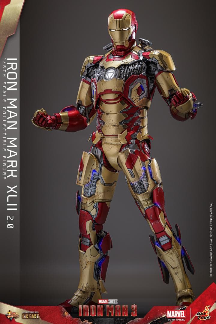 ホットトイズ 1/6 アイアンマン3 マーク42 2.0版 MMS758D65 - メルカリ