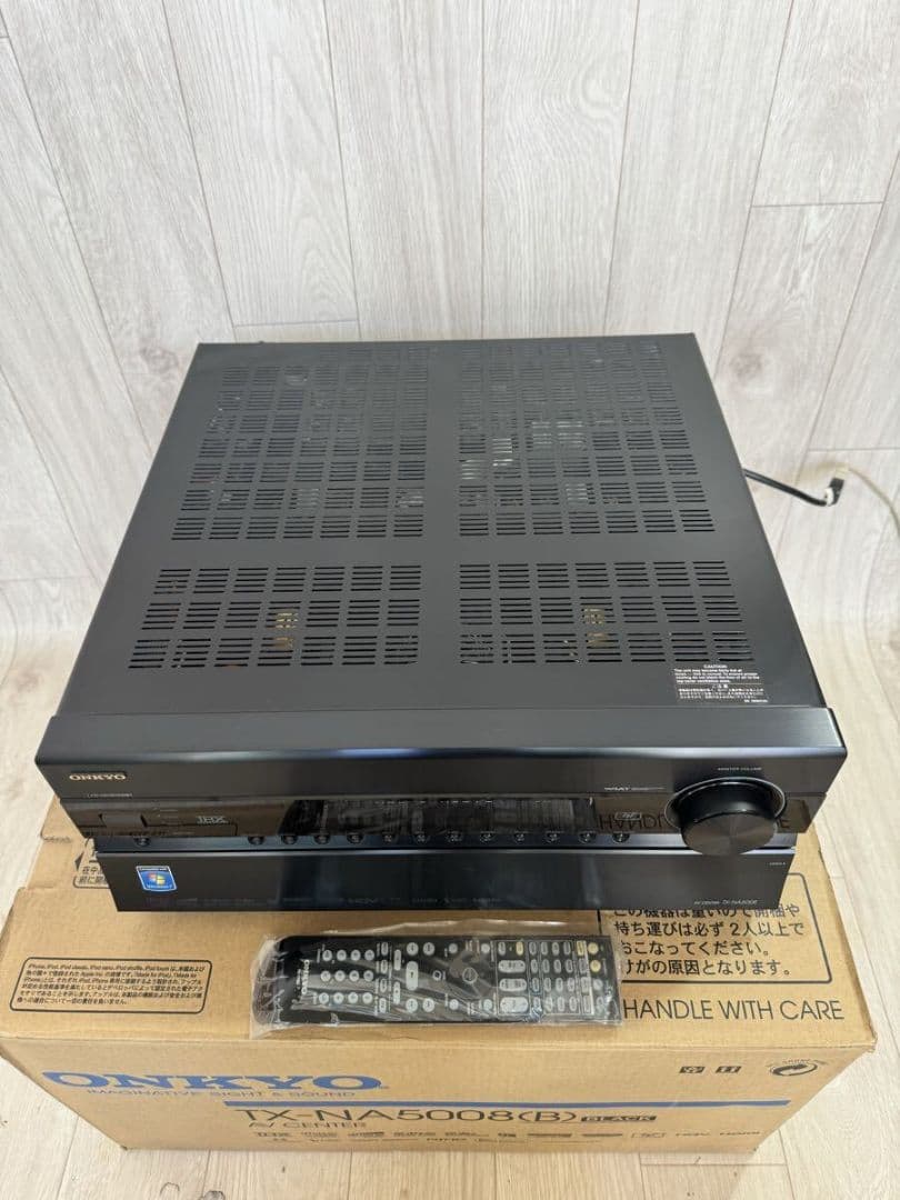 ほぼ未使用品】ONKYO TX-NA5008｜物量投入型AVアンプ【希少品】 - メルカリ