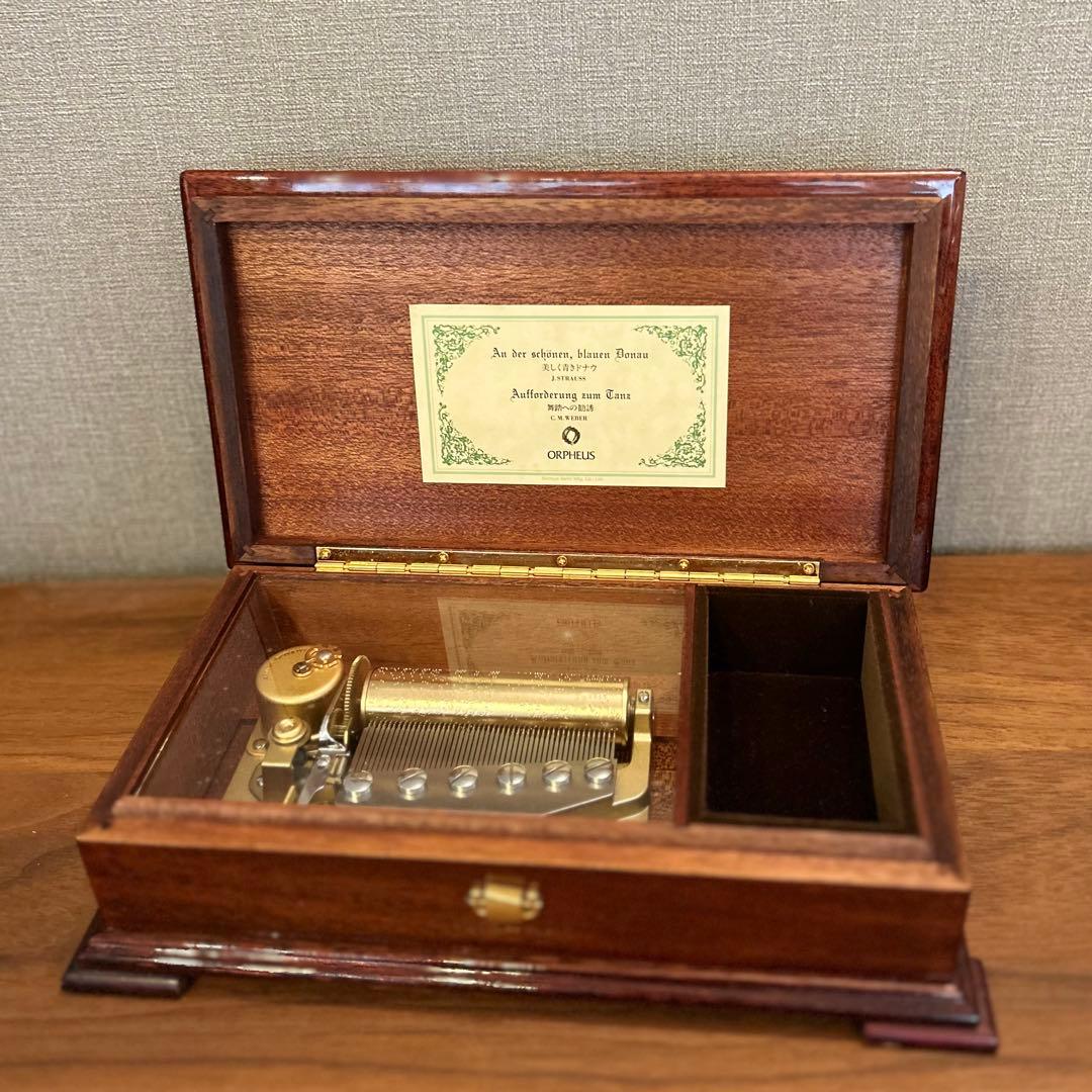 【stspecies8787様】オルフェウス 高級オルゴール 2曲50弁 stspecies8787様】オルフェウス 高級オルゴール 2曲50弁 - メルカリ