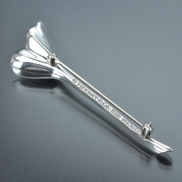 新品仕上げ◇ティファニー イチョウ ブローチ SV925 シルバー 磨き済